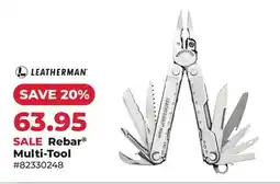 Runnings Leatherman Rebar Multi-Tool offer