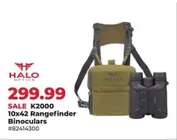 Runnings Halo Optics K2000 10x42 Rangefinder Binoculars offer