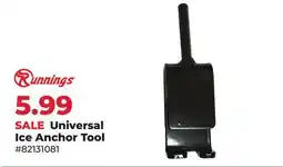 Runnings Runnings Universal Ice Anchor Tool offer