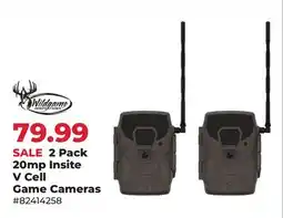 Runnings Wildgame 2 Pack 20mp Insite V Cell Game Cameras offer