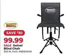 Runnings Trophy Swivel Blind Chair offer