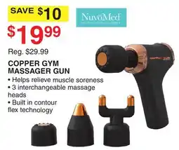 Dunham's Sports COPPER GYM MASSAGER GUN offer