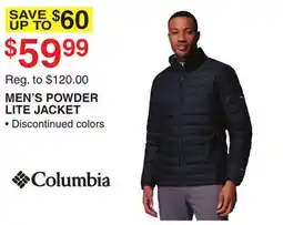 Dunham's Sports MEN'S POWDER LITE JACKET offer