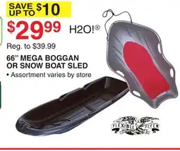 Dunham's Sports 66 MEGA BOGGAN OR SNOW BOAT SLED offer