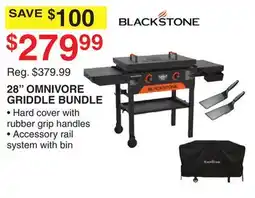 Dunham's Sports BLACKSTONE 28 OMNIVORE GRIDDLE BUNDLE offer