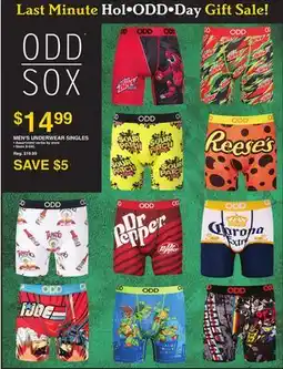 Dunham's Sports MEN'S UNDERWEAR SINGLES offer