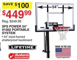 Dunham's Sports SFS POWER 54 91002 PORTABLE SYSTEM offer