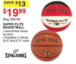 Dunham's Sports SPALDING SUPER FLITE BASKETBALL offer