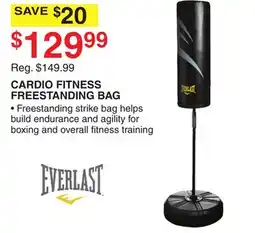 Dunham's Sports CARDIO FITNESS FREESTANDING BAG offer