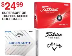 Dunham's Sports SUPERSOFT OR TRUFEEL SERIES GOLF BALLS offer