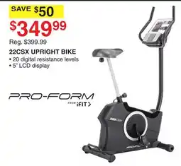 Dunham's Sports 22CSX UPRIGHT BIKE offer