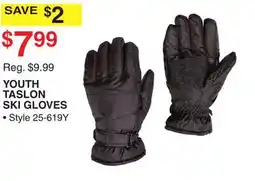 Dunham's Sports YOUTH TASLON SKI GLOVES offer