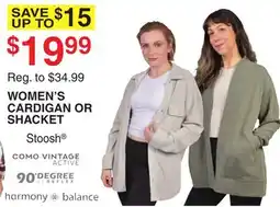 Dunham's Sports WOMEN'S CARDIGAN OR SHACKET offer