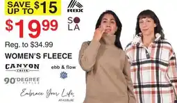 Dunham's Sports WOMEN'S FLEECE offer