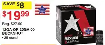 Dunham's Sports 12GA OR 20GA 00 BUCKSHOT offer