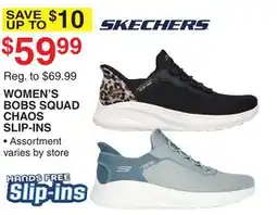 Dunham's Sports WOMEN'S BOBS SQUAD CHAOS SLIP-INS offer