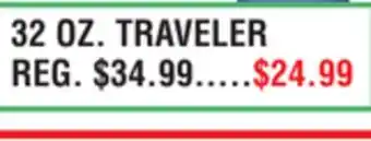 Dunham's Sports 32 OZ. TRAVELER offer