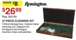 Dunham's Sports REMINGTON 27-PIECE CLEANING KIT offer