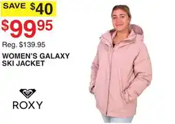 Dunham's Sports ROXY WOMEN'S GALAXY SKI JACKET offer