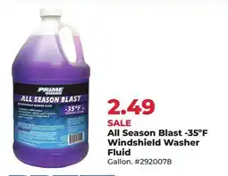 Runnings Prime Guard All Season Blast-35ºF Windshield Washer Fluid offer