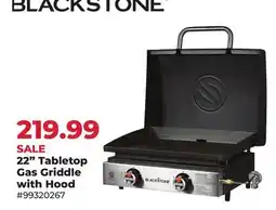 Runnings Blackstone 22 Tabletop Gas Griddle with Hood offer