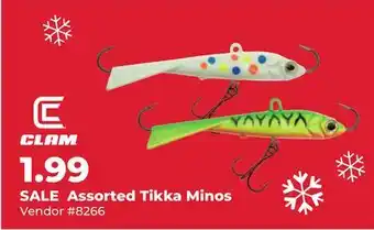 Runnings Clam Assorted Tikka Minos offer