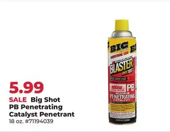 Runnings Big Shot PB Penetrating Catalyst Penetrant offer