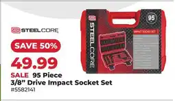 Runnings Steelcore 95 Piece 3/8 Drive Impact Socket Set offer