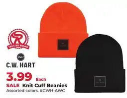 Runnings C.W. Hart Knit Cuff Beanies offer