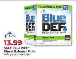 Runnings Peak Blue DEF Diesel Exhaust Fluid offer