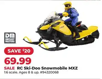 Runnings Diecast Master RC Ski-Doo Snowmobile MXZ offer