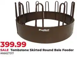 Runnings Priefert Tombstone Skirted Round Bale Feeder offer