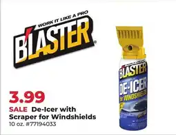 Runnings Blaster De-Icer with Scraper for Windshields offer