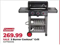 Runnings Coleman 3 Burner Cookout Grill offer