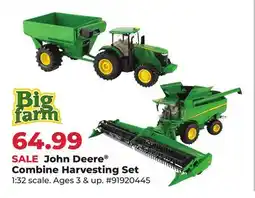 Runnings John Deere Combine Harvesting Set offer