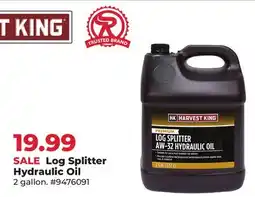 Runnings Harvest King Log Splitter Hydraulic Oil offer