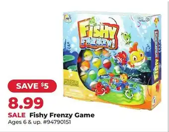 Runnings Fishy Frenzy Game offer