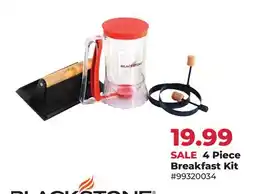 Runnings Blackstone 4 Piece Breakfast Kit offer