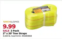 Runnings MaxLoad 2 Pack 2 x 20' Tow Straps offer