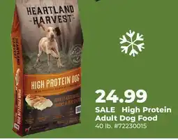 Runnings Heartland Harvest High Protein Adult Dog Food offer