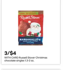 CVS Russell Stover Christmas chocolate singles offer