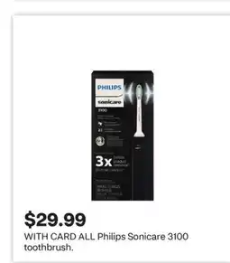 CVS ALL Philips Sonicare 3100 toothbrush offer