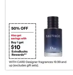CVS Dior Designer fragrances offer