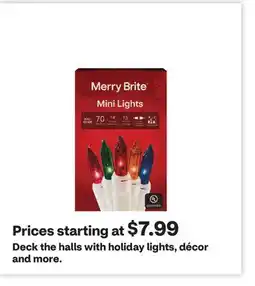 CVS Deck the halls with holiday lights, décor and more offer