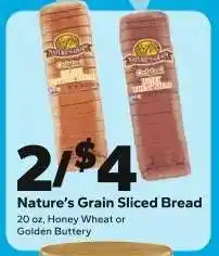 Save a Lot Nature's Grain Sliced Bread offer