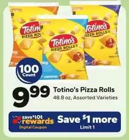 Save a Lot Totino's Pizza Rolls offer