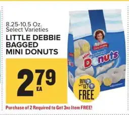 Food Lion Little Debbie Bagged Mini Donuts offer