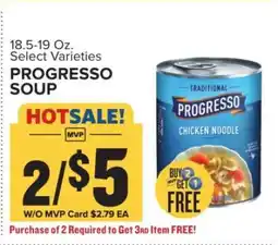 Food Lion Progresso Soup offer
