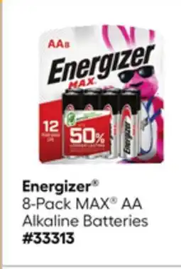 Lowe's 8-Pack MAX AA Alkaline Batteries offer