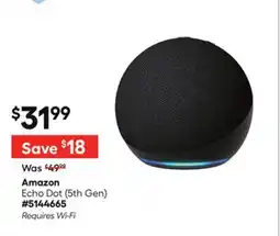 Lowe's Amazon Echo Dot (5th Gen) offer